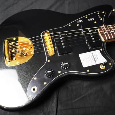 *NEW* 2025 Fender Made in Japan Traditional Collection '60s Jazzmaster – Black Pearl / Gold, Matching Headstock MIJ image 5