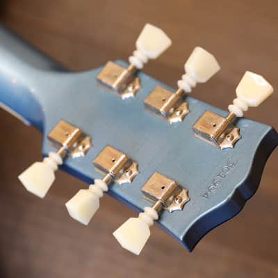 Mint! 2023 Gibson Custom Shop 1964 Reissue SG Murphy Lab w/ Maestro Electric Guitar Pelham Blue Ultra Light Aged + COA OHSC image 21