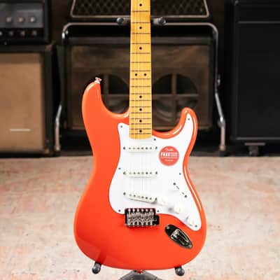 Squier Classic Vibe '50s Stratocaster Electric Guitar - Fiesta Red image 3