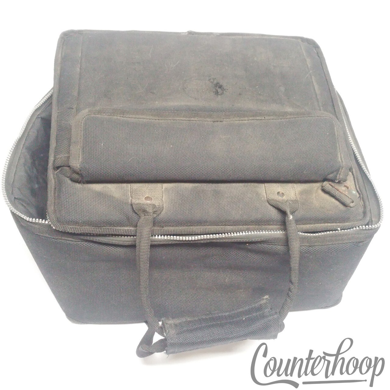 Double Bass Drum Pedal Gig Bag Padded Case 15x13x7 Rugged Semi-Rigid Single* — main photograph