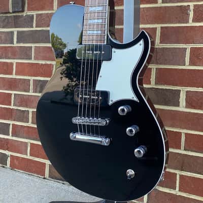 Reverend Contender 290, Midnight Black, Pau Ferro Fretboard, Korina Body, Locking Tuners image 4