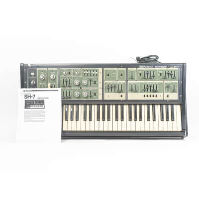 1978 Roland SH-7 44-Key Duophonic Analog Synthesizer with Manual