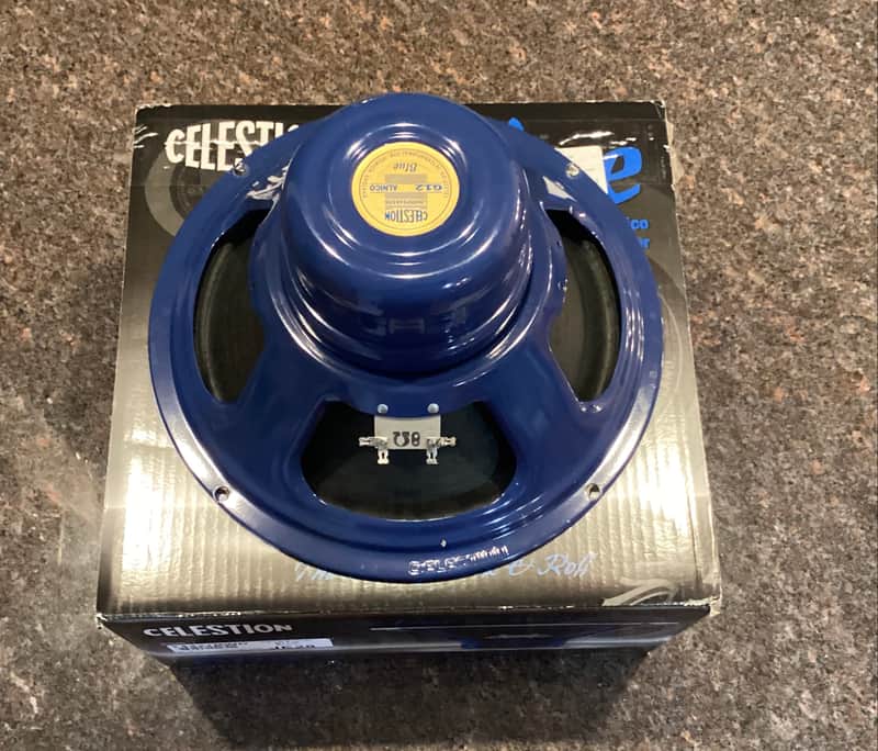 Celestion G12 Alnico Blue 12" 15-Watt 8 Ohm Replacement Speaker 2010s - Blue