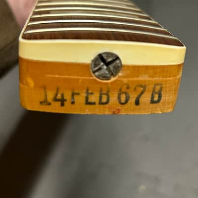 Fender 1967 Coronado 12 Xii Neck Fantastic condition 1966 1968 Rare all original image 11