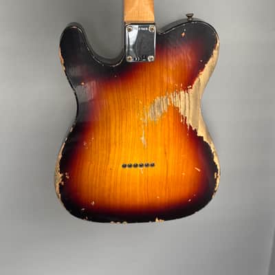 Fender Custom Shop 1959 Telecaster Wildwood 10 - 3 Color Sunburst - OHSC image 9