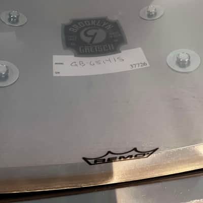 Gretsch 6.5" x 14" Brooklyn Snare Drum - Satin Ice Blue Metallic image 4