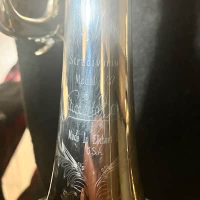 Bach Stradivarius Model 37S 50 Year Anniversary Edition (190S37) 2015 - Silver finish image 10