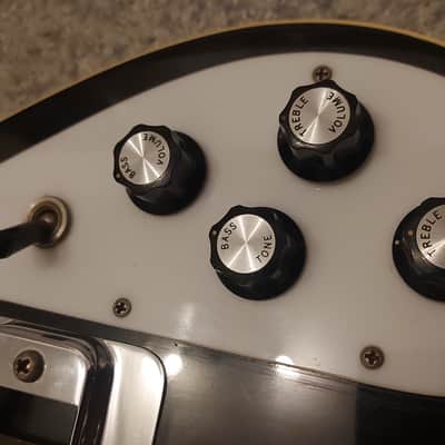 Rickenbacker 4001 Bass, mint, case 1978 - jetglo image 3
