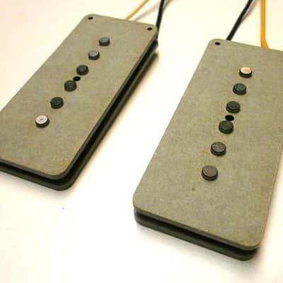 Q pickups Jazzmaster 65 1965 - 68 Pickups SET VINTAGE CORRECT HandWound Guitar 1966 1967 Fender Vintage By Q image 3