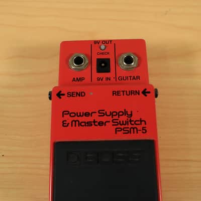 Boss PSM-5 Power Supply & Master Switch Guitar Effect Pedal image 4