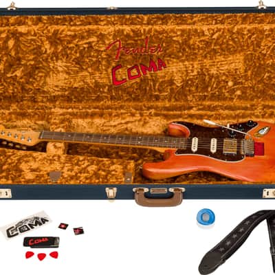 Fender Michael Landau Coma Stratocaster Electric Guitar. Rosewood Fingerboard, Coma Red image 8