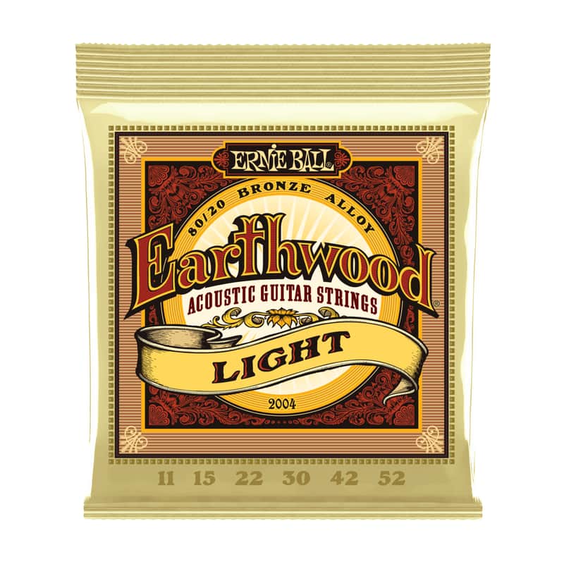 NEW Ernie Ball Earthwood 80/20 Acoustic Strings - Light - .011-52 image 1
