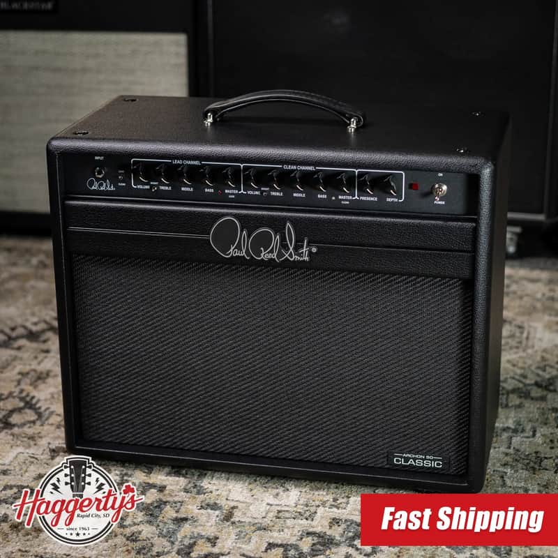 PRS Archon Classic 50 1x12 Combo Guitar Amplifier - Stealth Black image 1