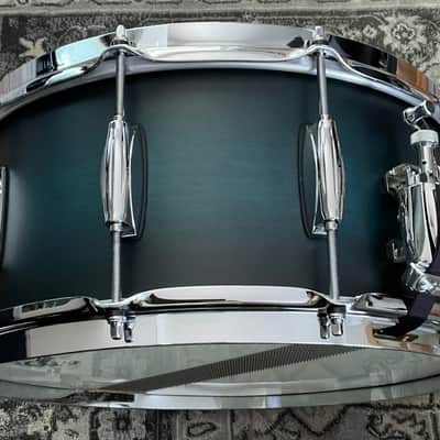 Gretsch Renown 6.5X14” Satin Antique Blue Burst Snare Drum RN2-65145-SABB image 2