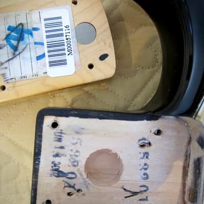 Immagine Fender Deluxe Powerhouse Stratocaster Guitar Dummy Coil Active Electronics Circa-2002-Black - 14