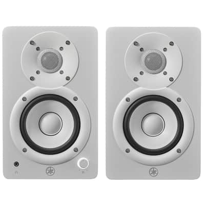 Yamaha HS4W Studio Monitors (White) image 1