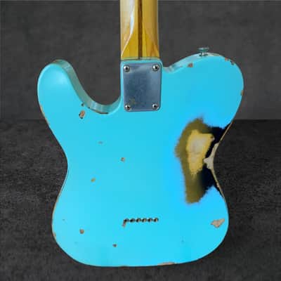 Nash T-57 – Seafoam Green over 2-Tone Sunburst, Heavy Aging image 15