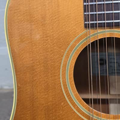 1967 USA Epiphone FT112 Bard 12 String Acoustic Guitar image 7