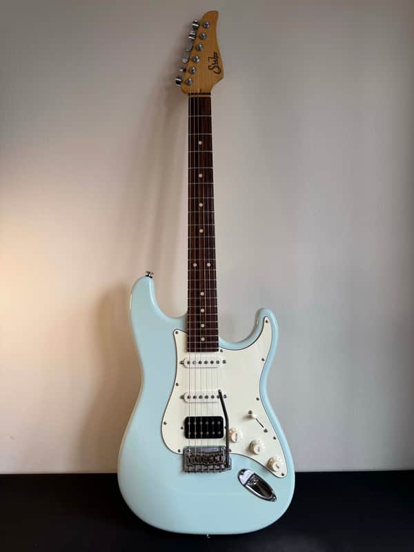Suhr Classic Pro HSS with Rosewood Fretboard 2015 - 2017 - Sonic Blue image 1