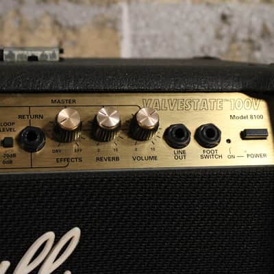 Marshall Valvestate 100V Model 8100 2-Channel 100-Watt Guitar Amp Head image 4
