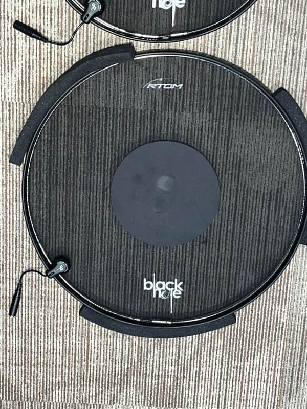RTOM BLKHOL8 Black Hole Practice Pad - 8" 2010s - Black image 1