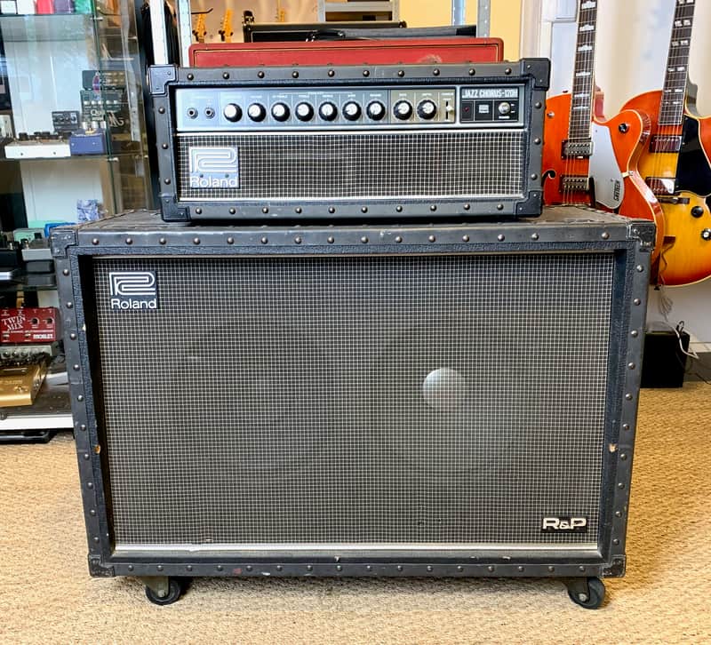 Roland JC-120H Jazz Chorus Head + JC-200S Baffle 1984-1986 image 1