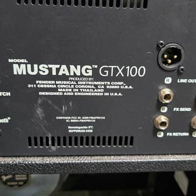 Fender Mustang GTX100 100-Watt 1x12" Digital Modeling Guitar Combo Free Shipping image 4