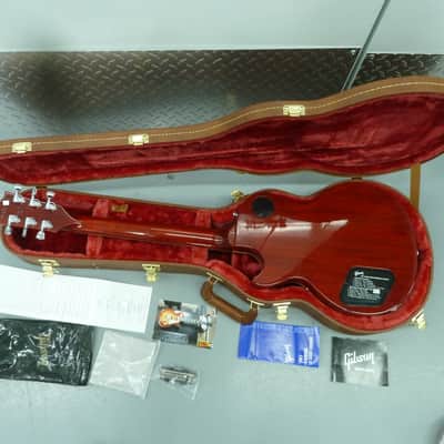 NEW! Gibson Les Paul Traditional Pro V Gloss 2021 AAA Flame Top Cherry Burst USA Case Papers_158 image 13