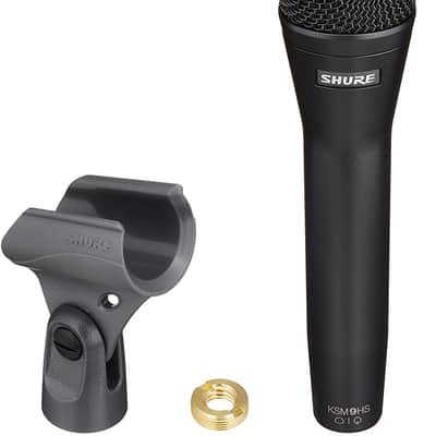 Shure KSM9HS Dual-Diaphragm Condenser Handheld Vocal Microphone, Black image 1