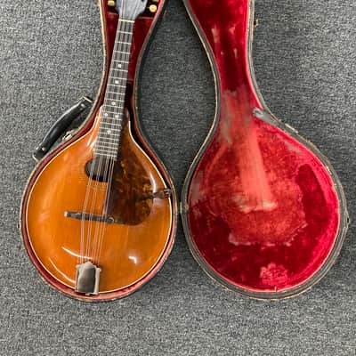 Early 1900’s Gibson  A1 Mandolin Natural w/Case image 24
