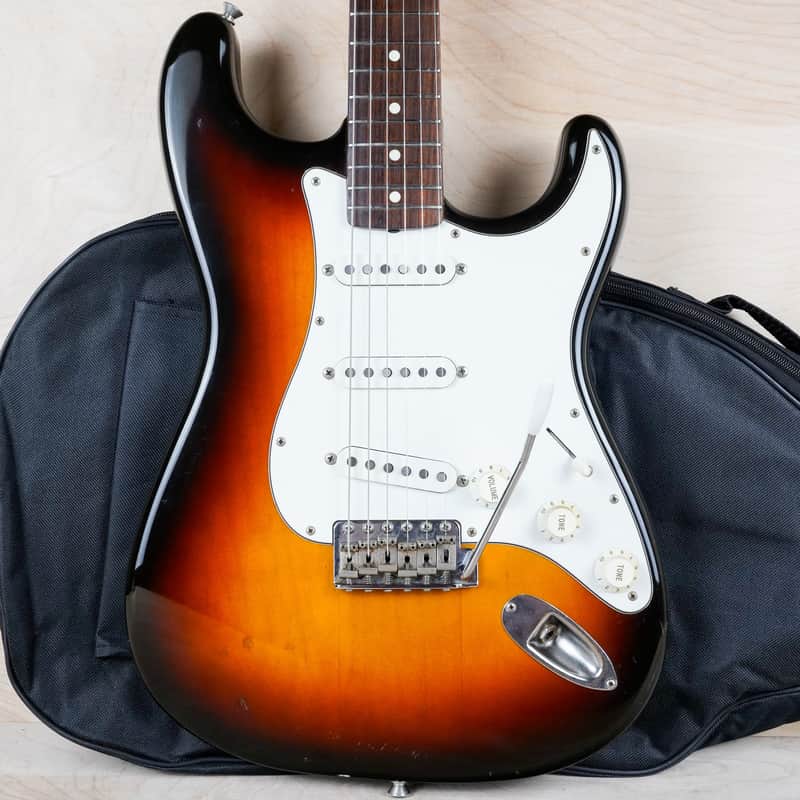Fender ST-62 Stratocaster '62 Reissue MIJ 1993 Sunburst Fujigen Japan w/ Bag image 1