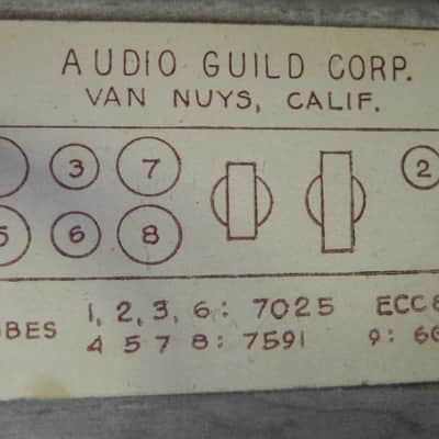 Audio Guild Bonham 220B The Last Magnatone? image 15