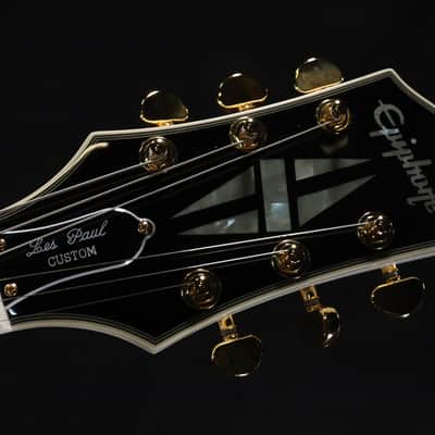 Epiphone Les Paul Custom Electric Guitar - Alpine White 643 image 4
