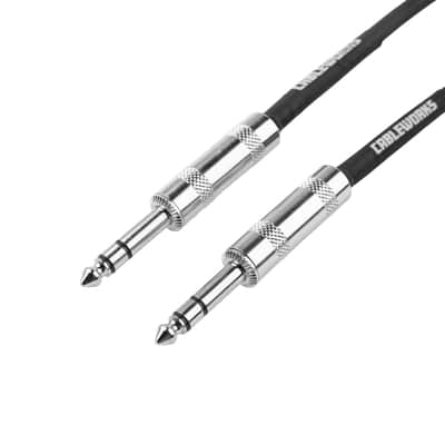 CableWorks By Gator Cases Backline Series 50-foot TRS ¼” Male to Male Balanced Patch Cable (GCWB-BPC-50) image 3
