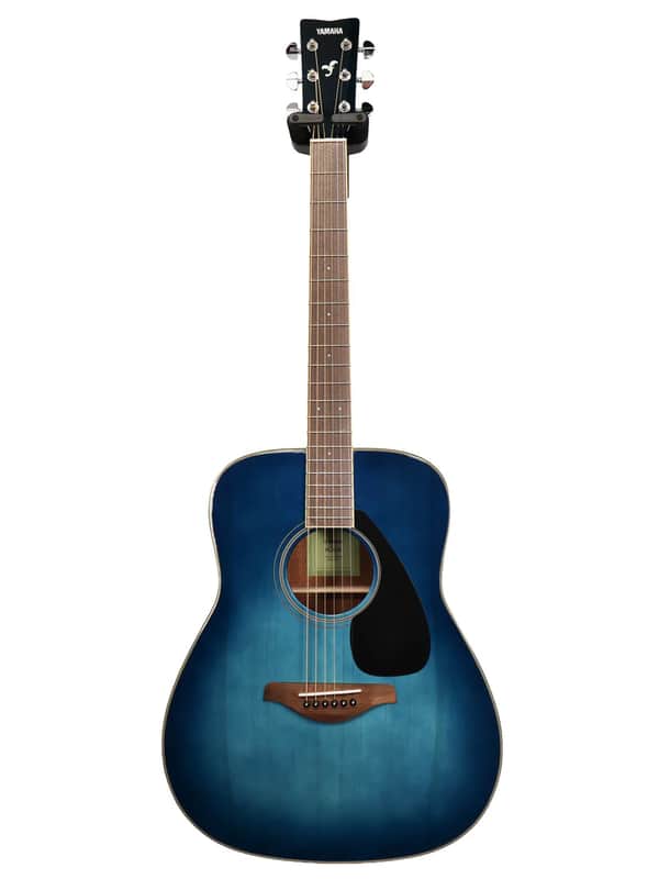 Yamaha FG820-SB Folk Acoustic Guitar 2010s - Sunset Blue image 1