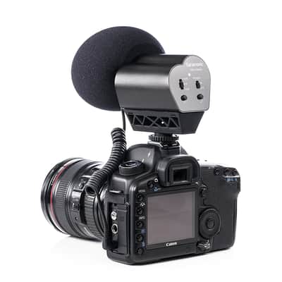 Saramonic VMIC-Stereo, camera-mount XY stereo condenser microphone image 3