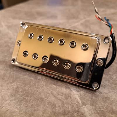 Dimarzio DP215 FNU F-spaced Chrome Humbucking Pickup image 3