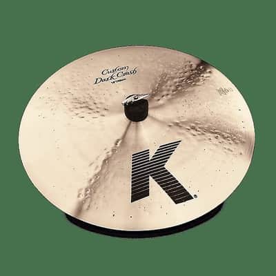 Zildjian K0952 17" K Custom Dark Crash Cymbal w/ Video Link image 1