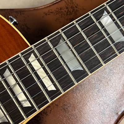 2024 Gibson Custom Shop 1959 Les Paul Standard Reissue VOS Iced Tea Burst image 6
