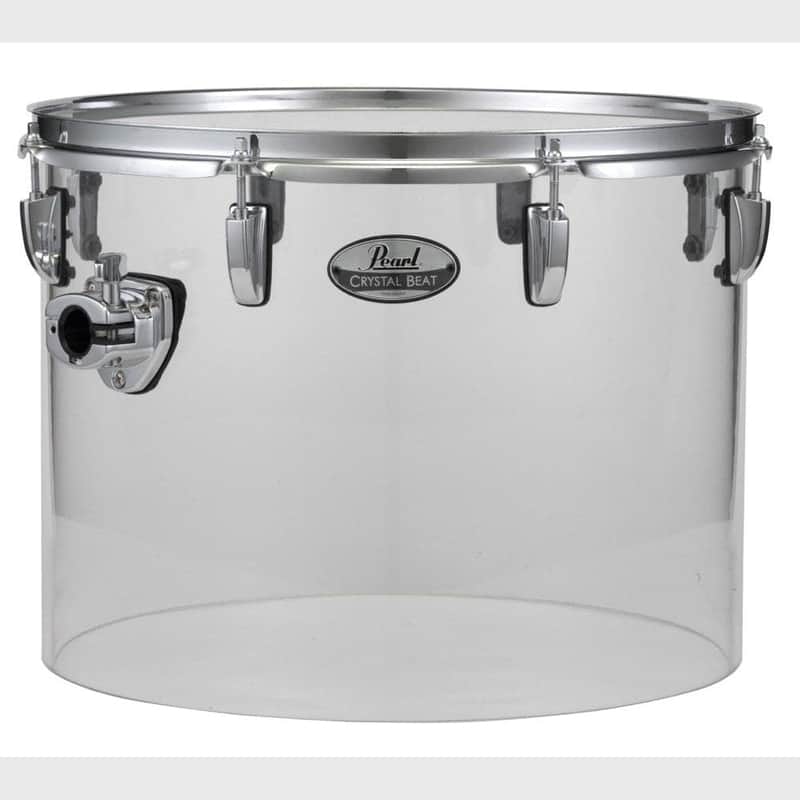 Pearl Crystal Beat 16"x12" Single-Headed Tom Ultra Clear image 1