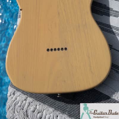 Fender TL52-TX MIJ '52 Telecaster Reissue - Off White Blonde - Premium Ash Body & USA Texas Special PU's - Pro Set Up! image 5