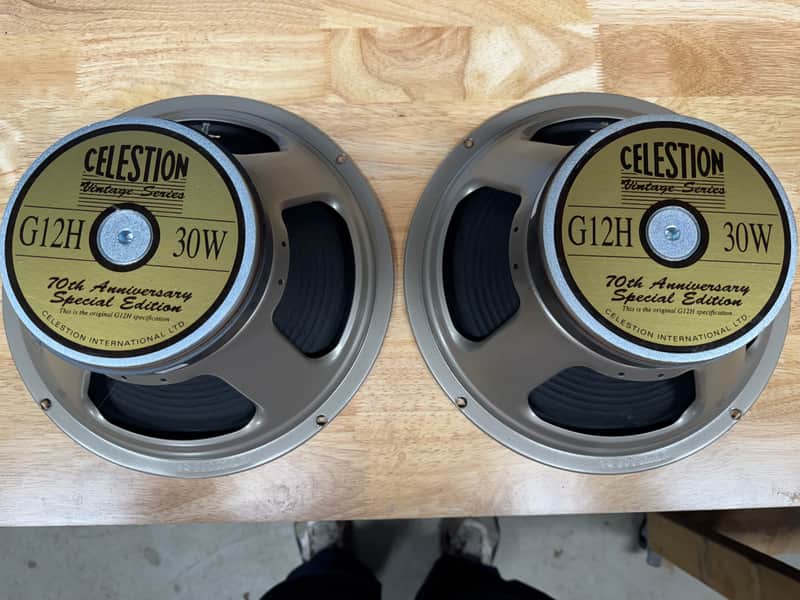 Celestion T4533 70th Anniversary G12H 12" 30-Watt 8 Ohm Replacement Speaker