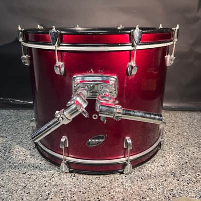 Ludwig Accent Combo 5 Piece Drum Set - Wine Red image 6