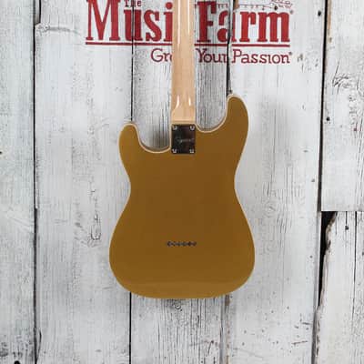 Squier Paranormal Custom Nashville Stratocaster Electric Guitar Aztec Gold image 6