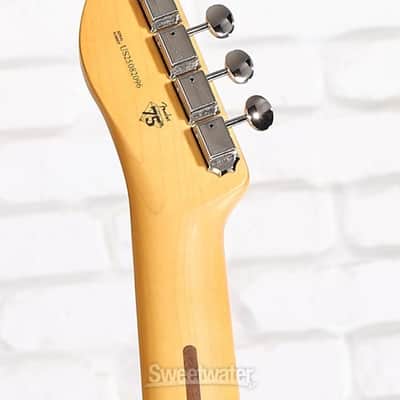 Fender American Professional Classic Telecaster Electric Guitar - Faded Lake Placid Blue (TeleAPCMLPBd1) image 5