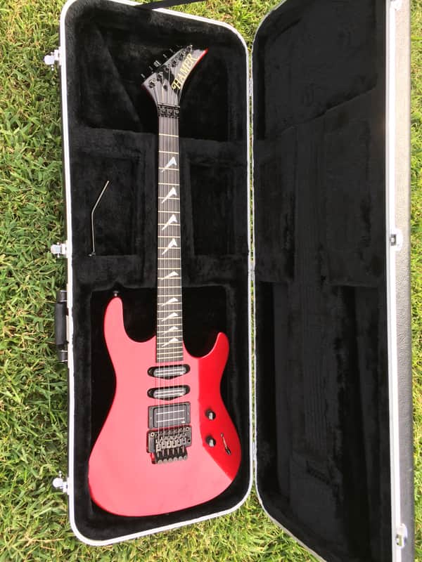 Hamer Chaparral Custom 1988 Candy Apple Red Great Neck All Original image 1