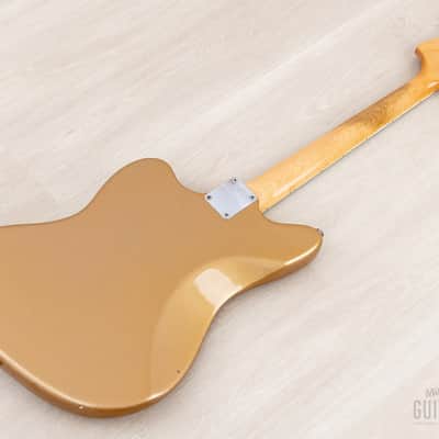1967 Fender Jazzmaster Vintage Offset Guitar Firemist Gold w/ Case image 14
