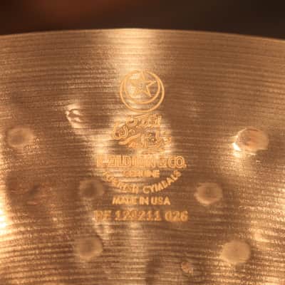 Zildjian K Constantinople Thin Overhammered 22" Ride Cymbal - Demo! image 6