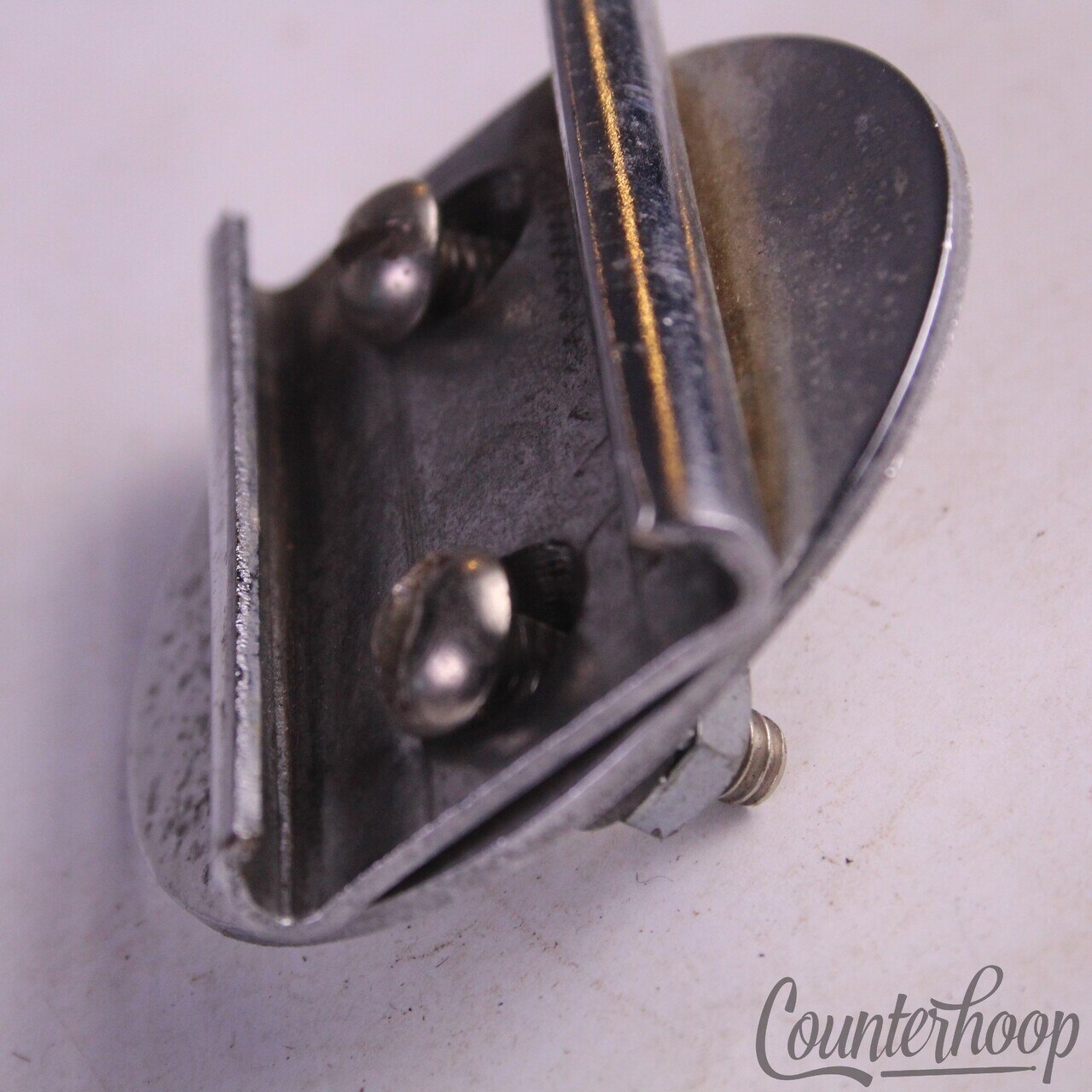 Ludwig 2-Hole Concert Tom Mount/Bongo Drum Clip Chrome Super Classic 60s-70s USA — main photograph