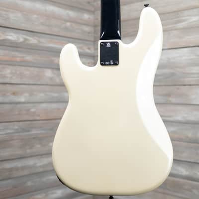 Fender Duff Mckagan Signature DLX P Bass Guitar - White Pearl (0853-SR) image 4